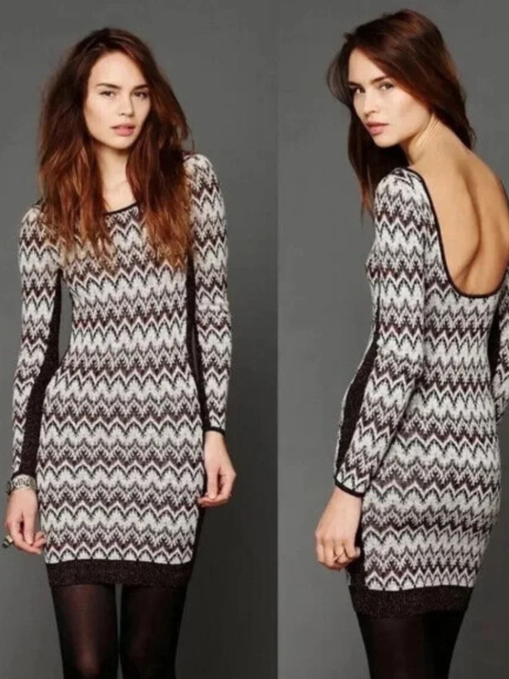 Free People Bodycon Sweater Dress